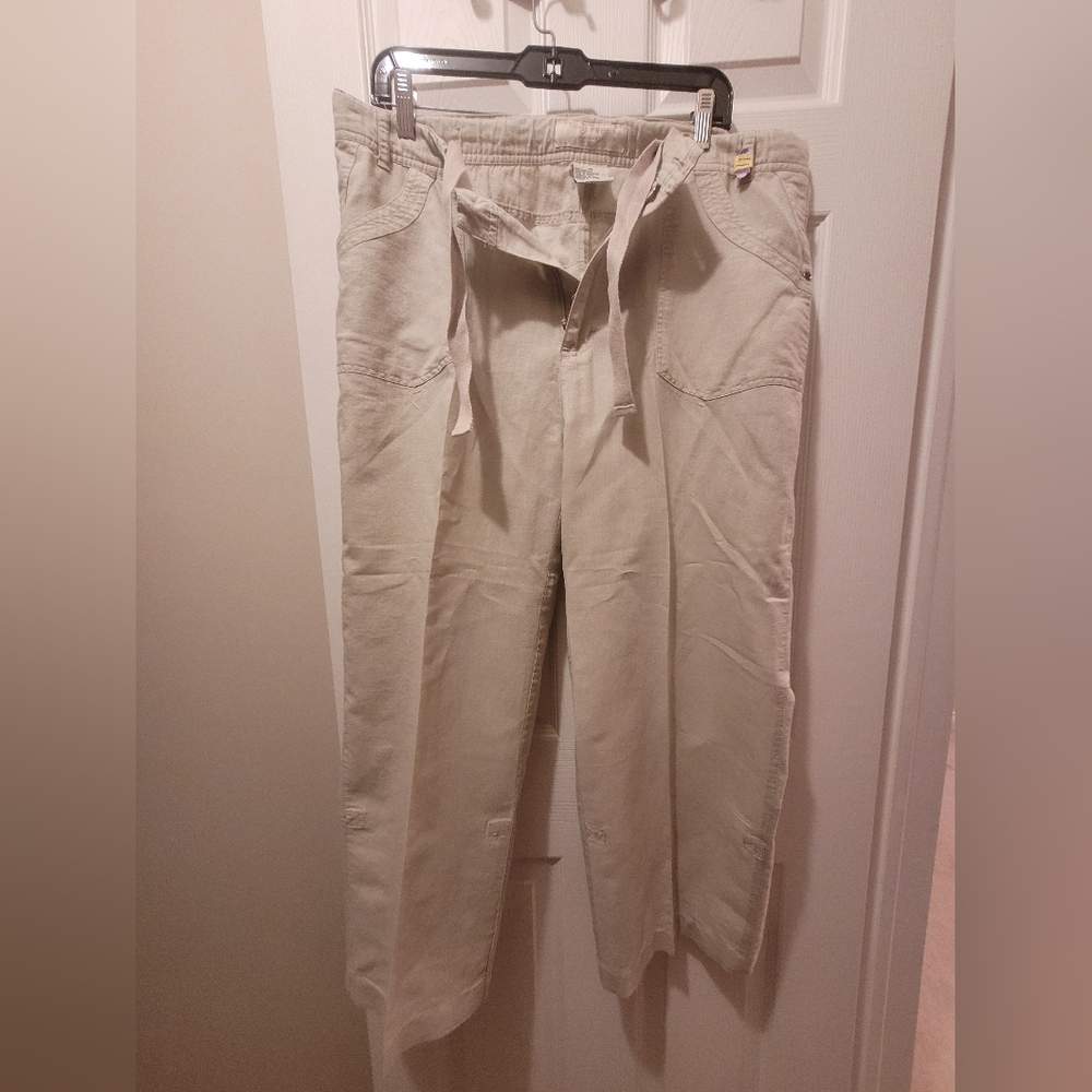 Casual Beige Pants